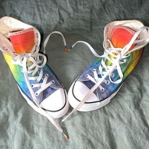 Converse Rainbow Pride Collection High Tops 8